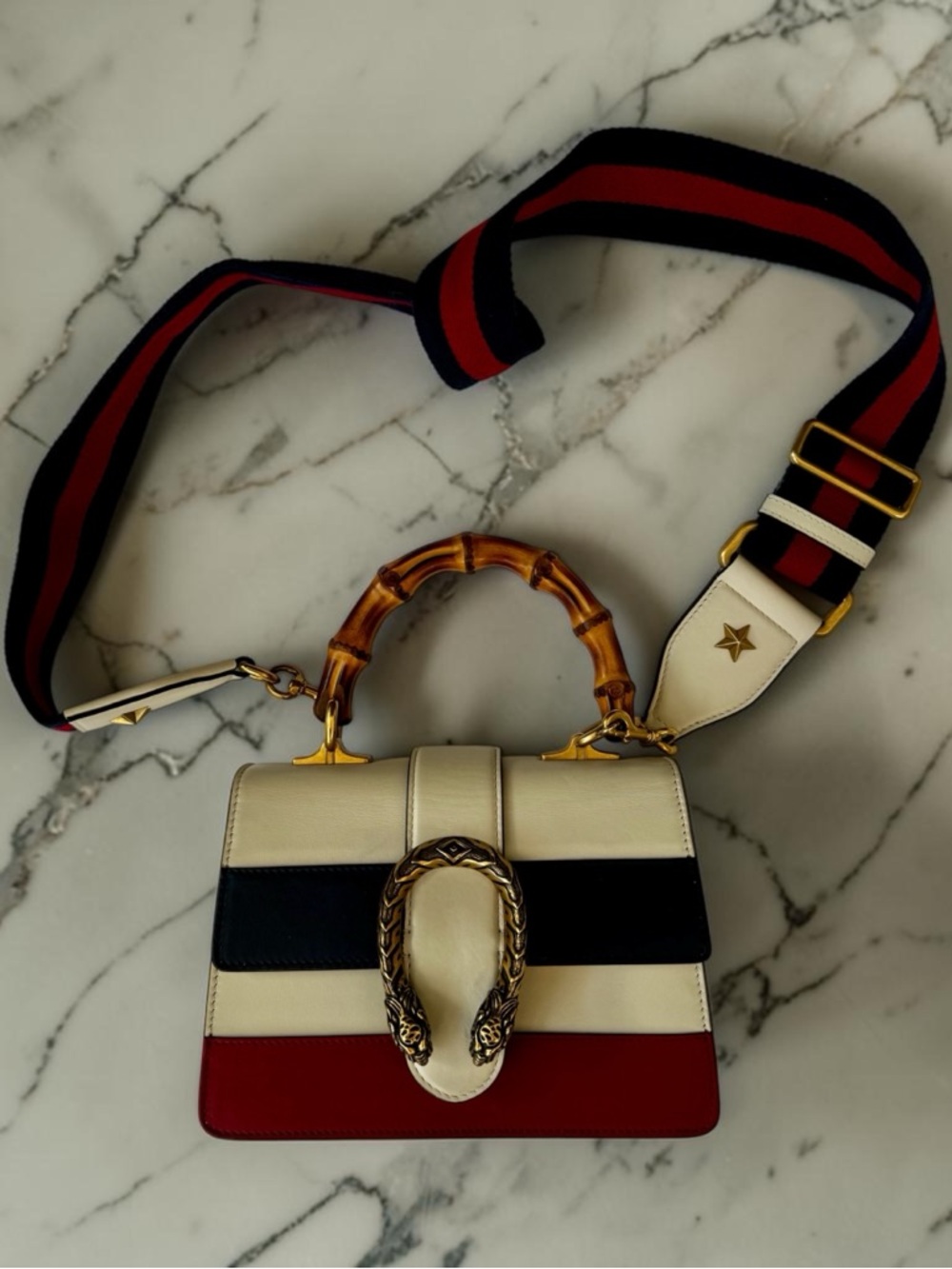 Gucci Dionysus Bamboo Top Handle Bag - Picture 3 of 9